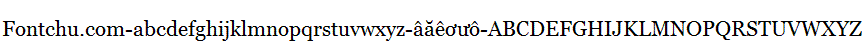 Demo font Unicode-font GRGAREF