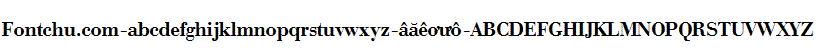 Demo font Unicode-font UVNBachDang_B