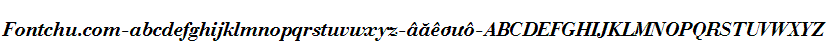 Demo font Unicode-font UVNBachDang_BI
