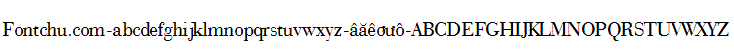 Demo font Unicode-font UVNBachDang_R