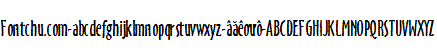 Demo font Unicode-font UVNBanTay