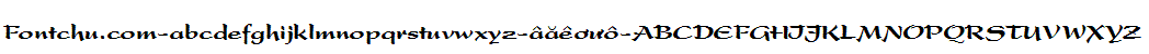 Demo font Unicode-font UVNBayBuom_N
