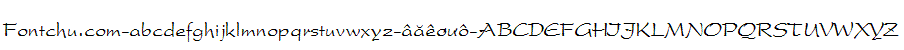 Demo font Unicode-font UVNBayBuom_R