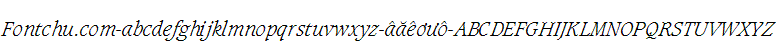 Demo font Unicode-font UVNCatBienNhe_I