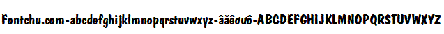 Demo font Unicode-font UVNDaLat_B