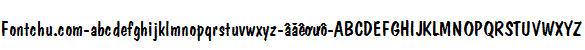 Demo font Unicode-font UVNDaLat_R
