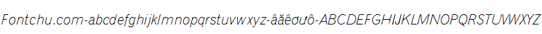 Demo font Unicode-font UVNGioMayNhe_I