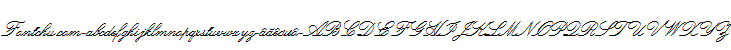 Demo font Unicode-font UVNHoaTay1