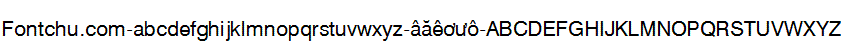 Demo font Unicode-font UVNHongHa_R