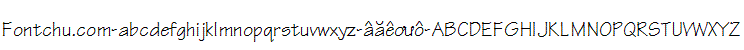 Demo font Unicode-font UVNKyThuat