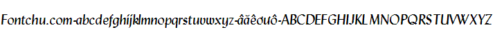 Demo font Unicode-font UVNLaXanh_I