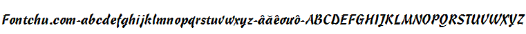 Demo font Unicode-font UVNMangTre