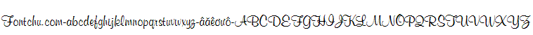 Demo font Unicode-font UVNMoiHong