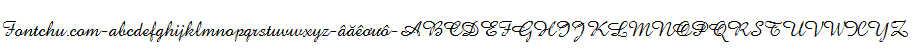 Demo font Unicode-font UVNMuaThu