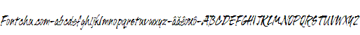 Demo font Unicode-font UVNMucCham