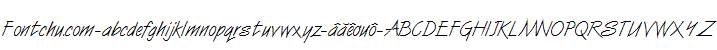 Demo font Unicode-font UVNVienDu