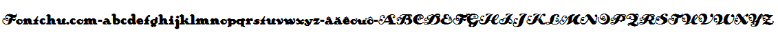 Demo font Unicode-font akronism