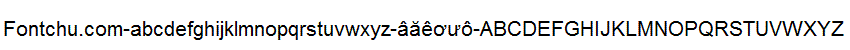 Demo font Unicode-font arial