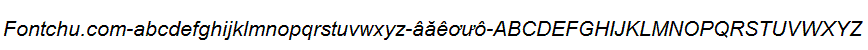 Demo font Unicode-font ariali
