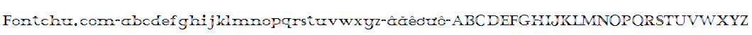 Demo font Unicode-font crystal