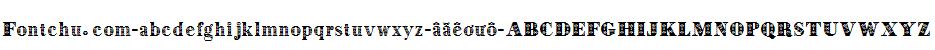 Demo font Unicode-font flowdeco
