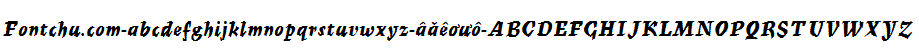 Demo font Unicode-font merscrb