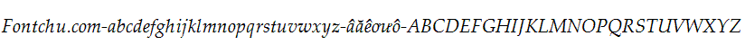 Demo font Unicode-font palai