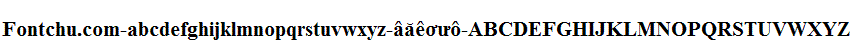 Demo font Unicode-font timesbd