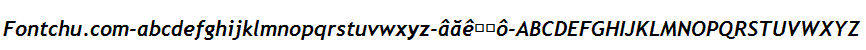 Demo font Unicode-font trebucbi