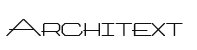 architext font