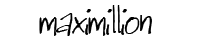 maximillion grafffiti font