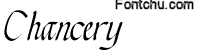 chancerycursive font