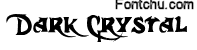 darkcrystal font