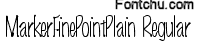 markerfinepoint font
