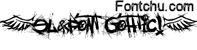 ElFont Gohtic font
