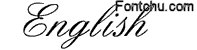English font