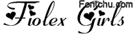Fiolex Girls font