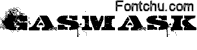 Gasmask font