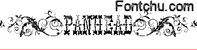 Panhead font