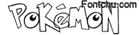 Pokemon font