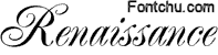 Renaissance font