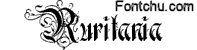 Ruritania font