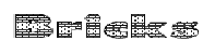 bricks font