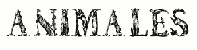 lettersanimales font
