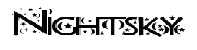nightsky font
