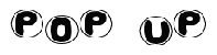 popup font