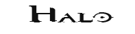 halo font