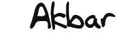 akbar font