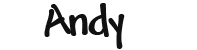 andy font