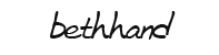 bethhand grafffiti font